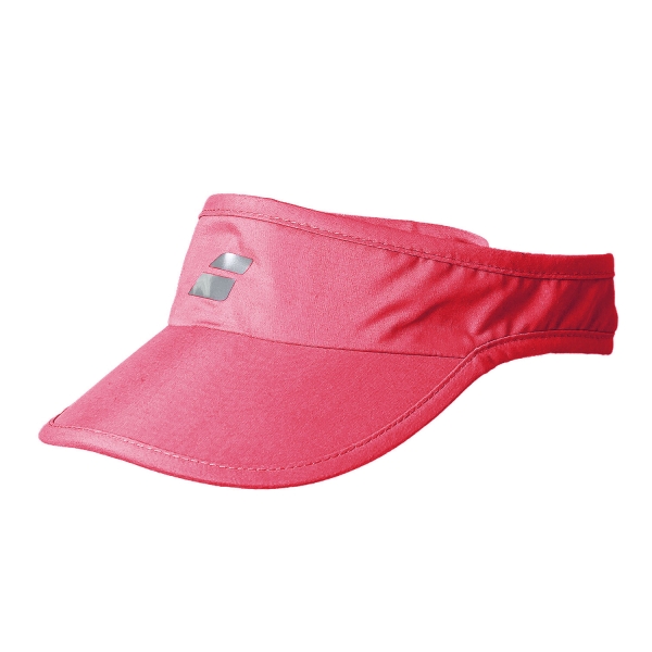 Tennis Hats and Visors Babolat Logo Visor  Red Rose 5WA12315028