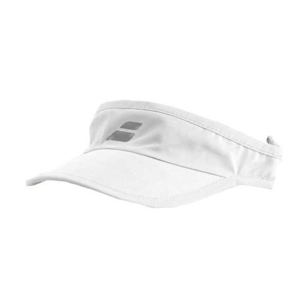 Tennis Hats and Visors Babolat Logo Visor  White 5WA12311000