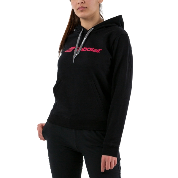 Maglie e Felpe Tennis Donna Babolat Babolat Exercise Sudadera  Black  Black 4WP10412000