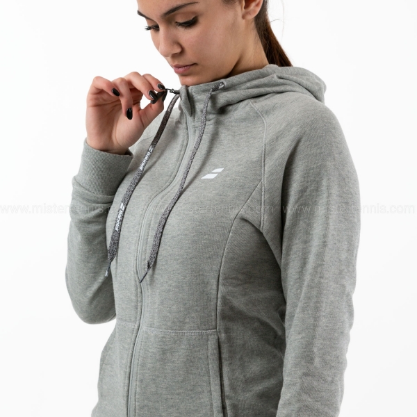 Babolat Exercise Logo Hoodie - High Rise Heather