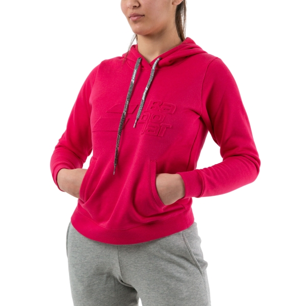Maglie e Felpe Tennis Donna Babolat Babolat Exercise Hoodie  Red Rose  Red Rose 4WP10415028