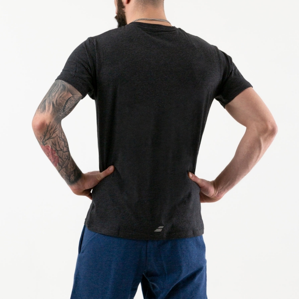 Babolat Exercise T-Shirt - Black Heather