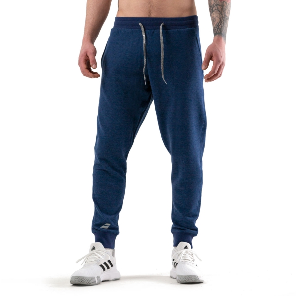 Pantaloni e Tights Tennis Uomo Babolat Babolat Exercise Pantaloni  Estate Blue Heather  Estate Blue Heather 4MP11314005