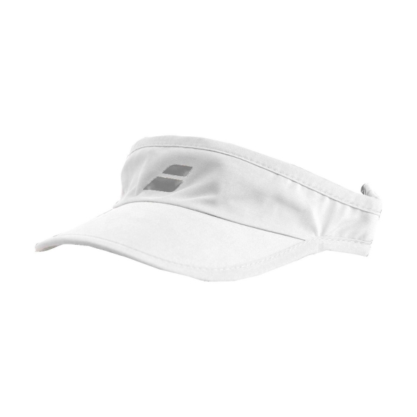 Tennis Hats and Visors Babolat Logo Visor Girl  White 5GA12311000