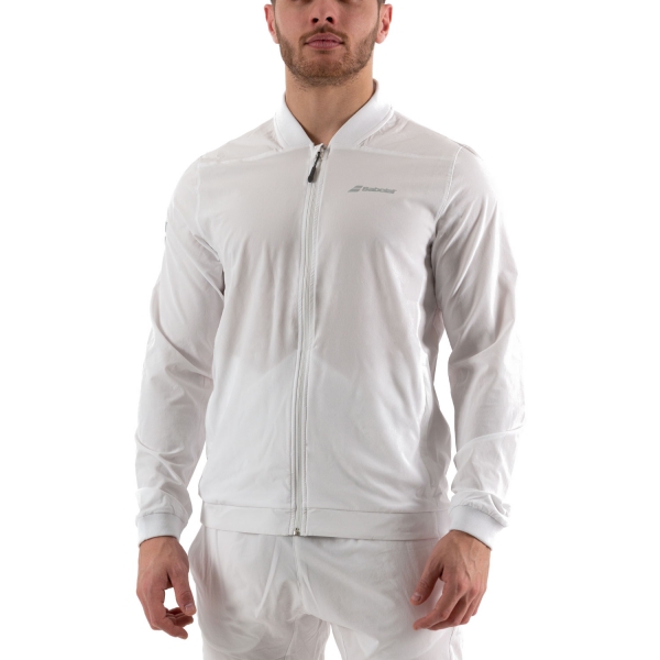 Men's Tennis Jackets Babolat Play Jacket  White 3MP11211000