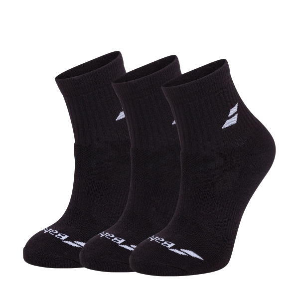 Tennis Socks Babolat Performance x 3 Socks  Black 5UA14012000