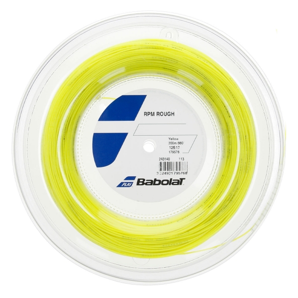 Monofilament String Babolat RPM Rough 1.25 200 m String Reel  Yellow 243140113125