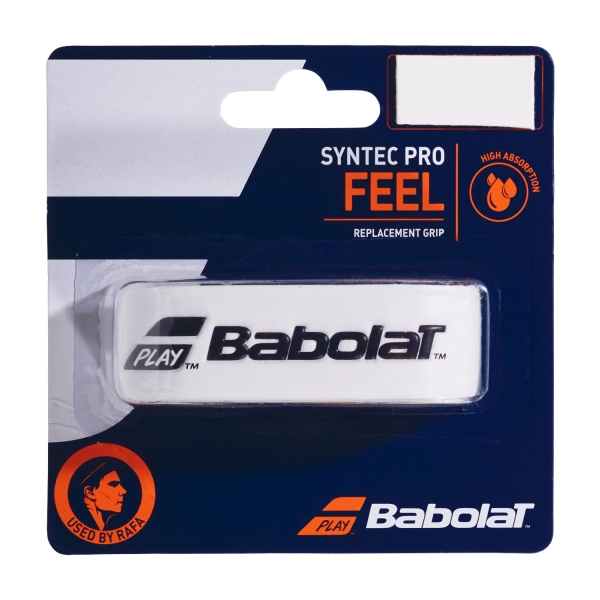 Replacement Grip Babolat Syntec Pro Grip  White 670051101