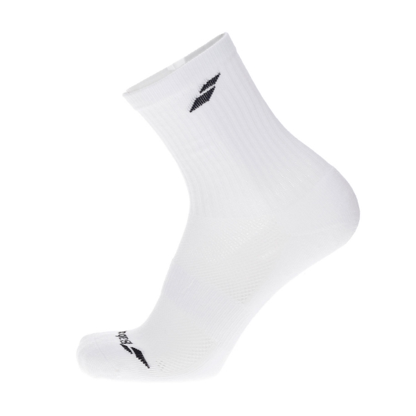 Babolat Logo x 3 Socks Junior - White