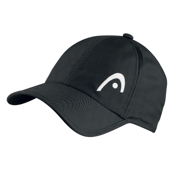 Tennis Hats and Visors Head Pro Player Cap  Black 287159 BK