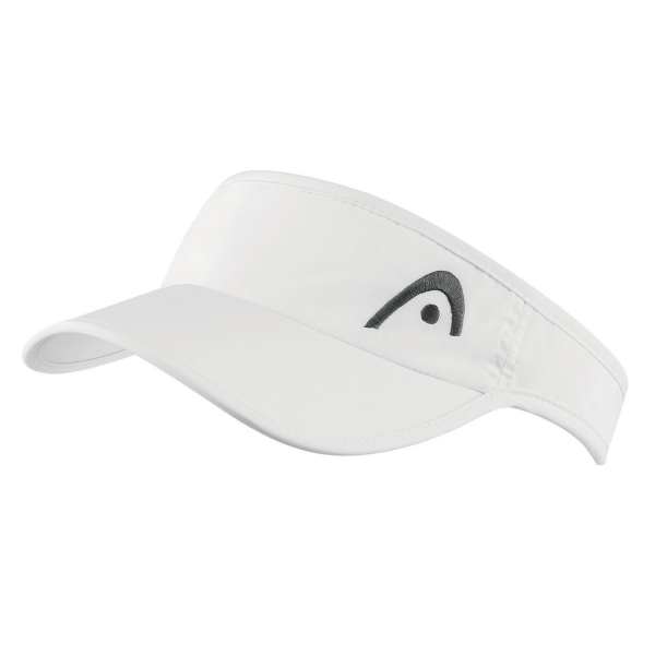 Tennis Hats and Visors Head Pro Player Visor  White 287139 WH
