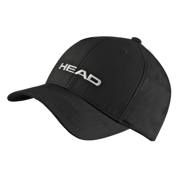 Tennis Hats and Visors Head Promotion Cap  Black 287299 BK