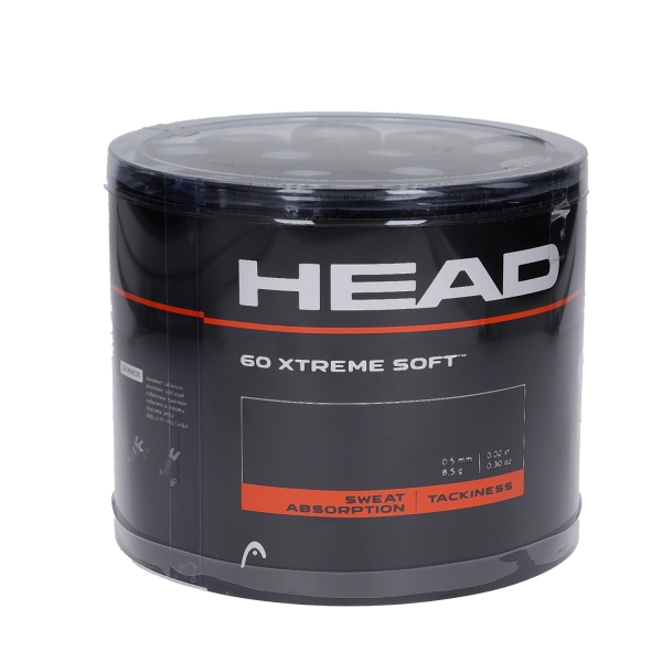 Overgrip Head Xtreme Soft x 60 Box Overgrip  Black 285425 BK