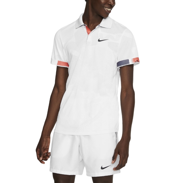 Nike Court Breathe Advantage Men s Tennis Polo White Off
