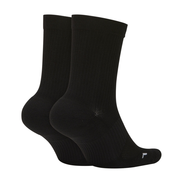 Nike Multiplier Cushioned x 2 Socks - Black