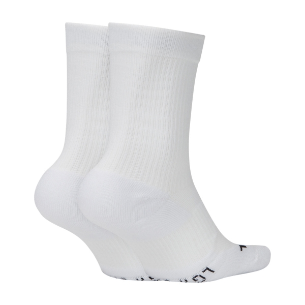 Nike Multiplier Cushioned x 2 Socks - White