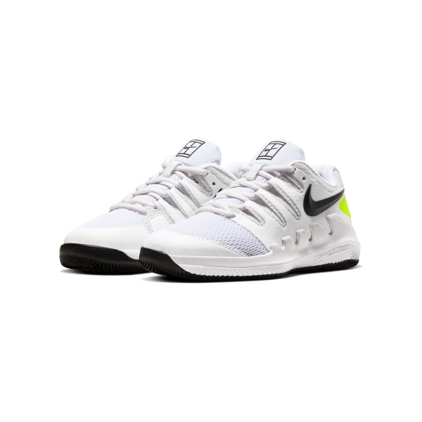Nike Vapor X Niños - White/Black/Volt