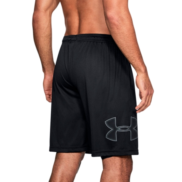 Under Armour Tech Graphic 10in Pantaloncini - Black/Graphite