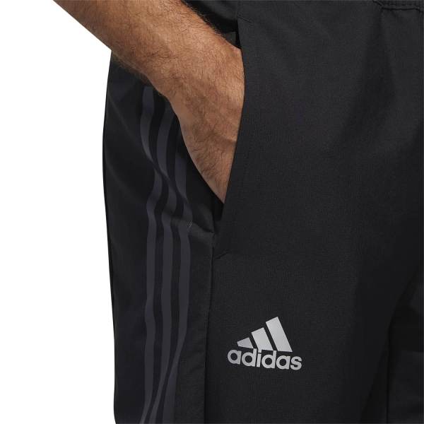 adidas 3S Woven Men's Tennis Pants - Black