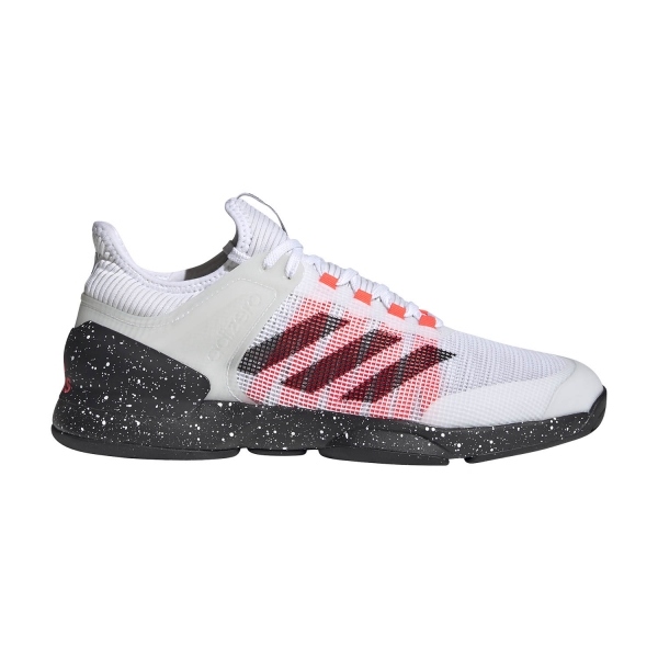 adidas Adizero Ubersonic 2 Men's Tennis Shoes - Ftwr White