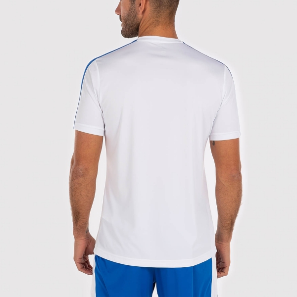 Joma Academy III T-Shirt - White/Royal