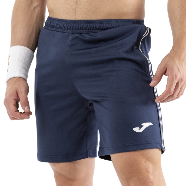 Men's Tennis Shorts Joma Classic 7in Shorts  Dark Navy/White 101655.332