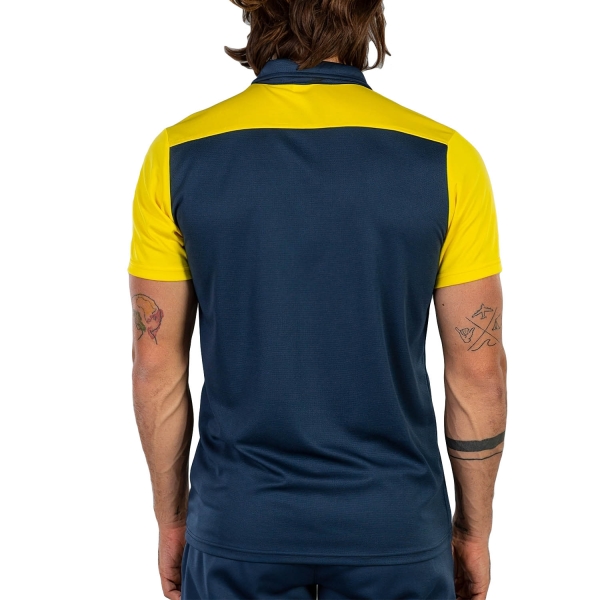 Joma Crew III Polo - Dark Navy/Yellow