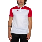 Joma Crew III Polo - White/Red