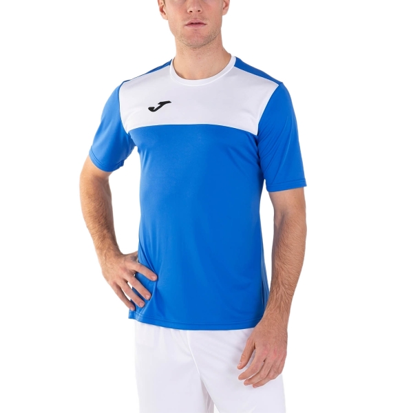 Men's Tennis Shirts Joma Winner TShirt  Royal/White 100946.702