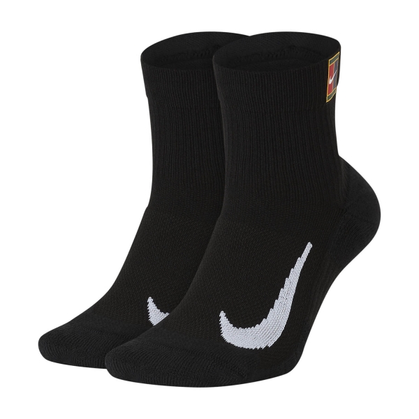 Calcetines de Tenis Nike Multiplier Max x 2 Calcetines  Black CU1309010