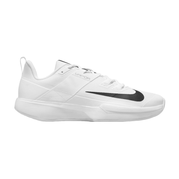 saludo Pendiente Buscar a tientas Nike Court Vapor Lite HC Men's Tennis Shoes - White/Black