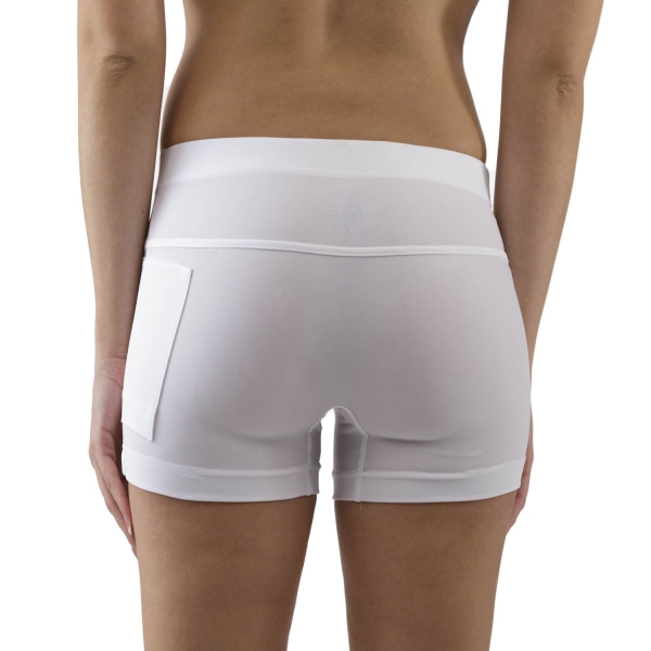 Australian Logo 3in Shorts - Bianco
