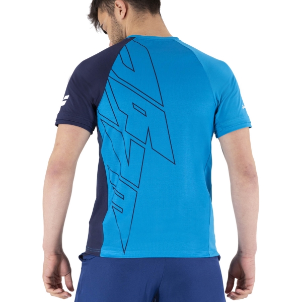 Babolat Drive Crew Camiseta - Drive Blue