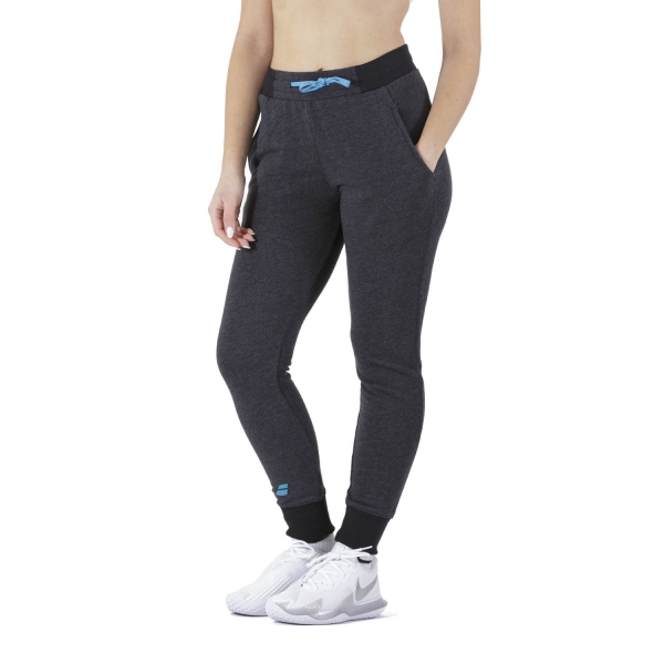 Women's Tennis Pants and Tights Babolat Exercise Pants  Black Heather 4WP11312003