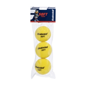 Babolat Tennis Balls Babolat Soft Foam Pack x 3 501058