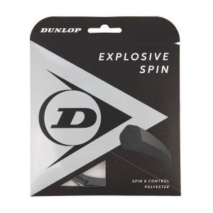 Monofilament String Dunlop Explosive Spin 1.30 Set 12 m  Black 10299194