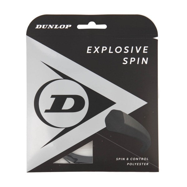 Corda Monofilamento Dunlop Explosive Spin 1.30 Set 12 m  Black 10299194