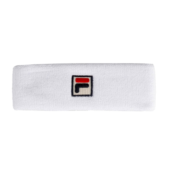 Tennis Headbands Fila Flexby Headband  White XS11TEU054001
