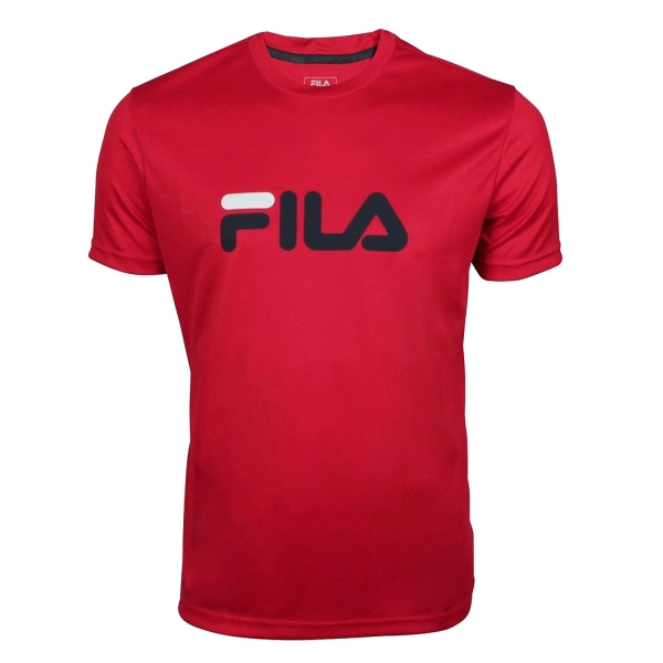 Tennis Polo and Shirts Boy Fila Logo TShirt Boys  Red FJL131020500
