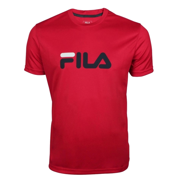 Polo e Maglia Tennis Bambino Fila Fila Logo Maglietta Bambino  Red  Red FJL131020500