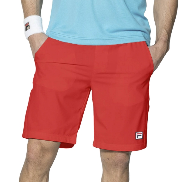 Pantalones Cortos Tenis Hombre Fila Santana 9in Shorts  Red FBM142005500