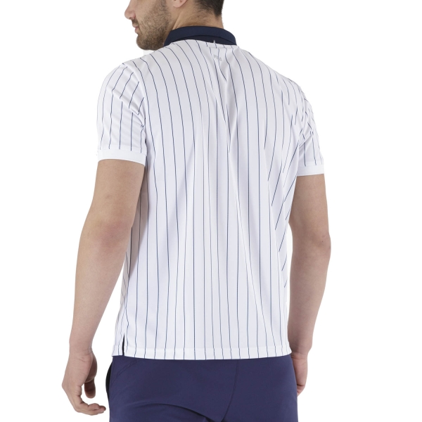 Hechting vloek Afstoting Fila Stripes Men's Tennis Polo - White Stripes