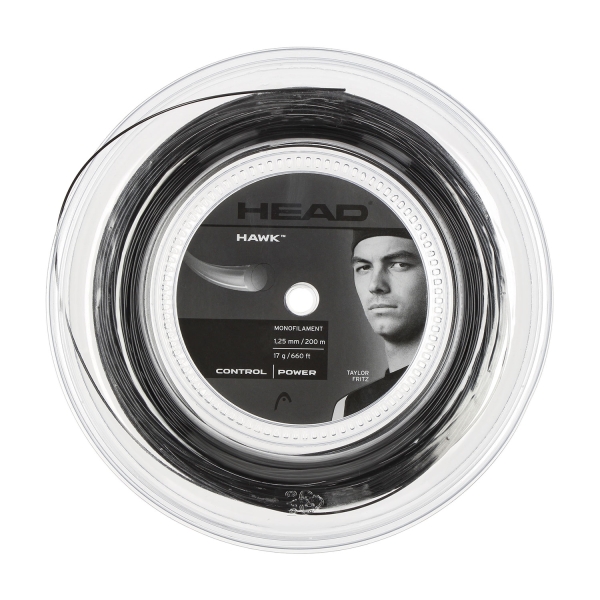 Monofilament String Head Hawk 1.25 200 m Reel  Black 281113 17BK