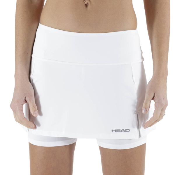 Gonne e Pantaloncini Tennis Head Head Club Basic Skirt  White  White 814399WH