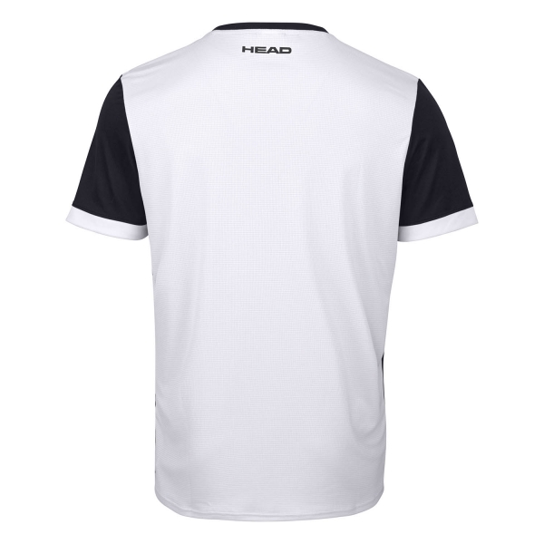 Head Davies Camiseta Niño - White/Black