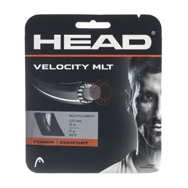 Corde Multifilamento Head MultiPower Velocity 1.25 Set 12 m  Black 281404 17BK