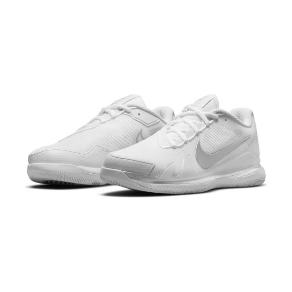 Nike Court Air Zoom Vapor Pro HC Scarpe da Tennis Donna - White