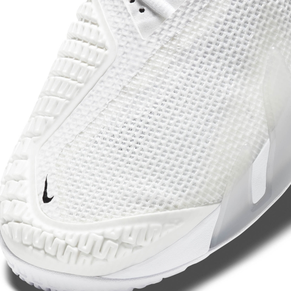 Nike Court React Vapor NXT HC - White/Black/Grey Fog