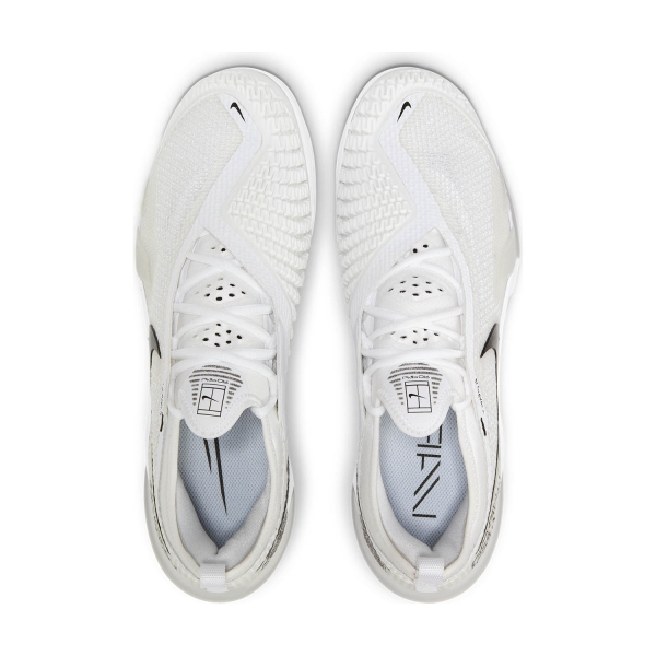 Nike Court React Vapor NXT HC - White/Black/Grey Fog