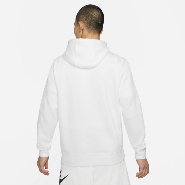 Nike Sportswear Club Hoodie - White/Black
